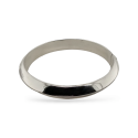 BANGLE S/S HINGED ROUND POINT