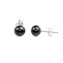 EARRINGS S/S 7mm PEARL STUDS