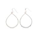 EARRINGS S/S LARGE TEARDROP