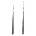 EARRINGS S/S PLAIN BAR