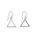 EARRINGS S/S TRIANGLE DROP