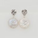 EARRING S/S & PEARL HAMM DISC