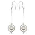 EARRINGS S/S & F/W PEARL LOOP