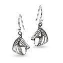 EARRINGS S/S HORSE HEAD