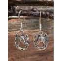 EARRINGS S/S HORSE IN H/SHOE