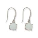 EARRINGS S/S LAB OPAL DROPS