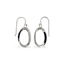 EARRINGS S/S LG OVAL DROP