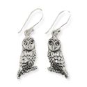 EARRINGS S/S OWLS