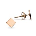 EARRINGS S/S RGP SQUARE STUD