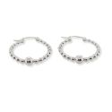 HOOPS S/S BEADED 3 X 20mm