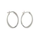 HOOPS S/S  TWIST OVAL 5 X 30mm