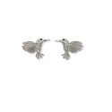 STUDS S/S & CZ HUMMINGBIRDS