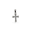 PENDANT S/S CZ CROSS