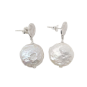 EARRING S/S & PEARL HAMM DISC