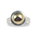 RING S/S & BRASS DOME