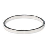 BANGLE S/S 5 X 60mm FLAT OVAL