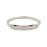 BANGLE S/S HINGED I/D SLEEK 60