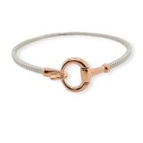 BANGLE S/S & RGP CLIP BANGLE