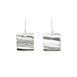 EARRING S/S SQUARE DROPS