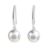 EARRINGS S/S 16mm BALL DROP