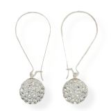 EARRINGS S/S SWAR CRYSTAL 12mm