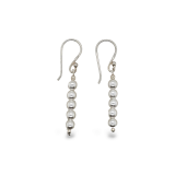 EARRING S/S & FW PEARL 5 DROP