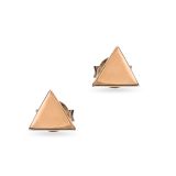 EARRINGS S/S RGP TRIANGLE STUD