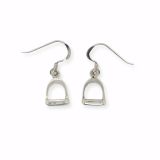 EARRINGS S/S STIRRUP DROPS