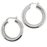 HOOPS S/S 10 X 50mm ROUND LUX