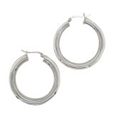 HOOPS S/S 6 X 40mm ROUND LUX