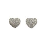 STUDS S/S & CZ HEARTS