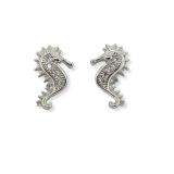 STUDS S/S & CZ SEAHORSE