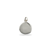 PENDANT S/S 12mm PLAIN DISC