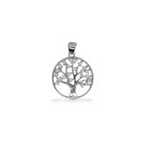 PENDANT S/S & CZ TREE OF LIFE