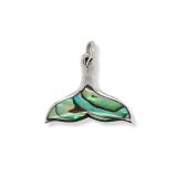 PENDANT S/S & PAUA SHELL TAIL