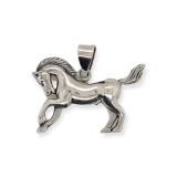 PENDANT S/S PRANCING HORSE