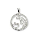 PENDANT S/S SWIRLS