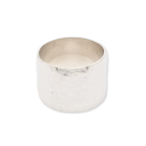 RING S/S HAMMERED FINISH 15mm