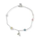 BRACELET S/S BEE & FLOWERS