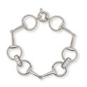 BRACELET S/S & CZ BOLT RING