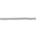 BRACELET S/S & CZ TENNIS BRAC