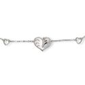 BRACELET S/S & CZ UNICORN