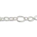 BRACELET S/S HEAVY FANCY LINK