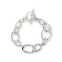 BRACELET S/S HEAVY FANCY LINK