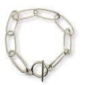 BRACELET S/S T BAR LONG LOOP