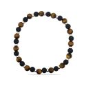 BRACELET S/S & TIGER EYE