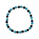 BRACELET S/S & TURQUOISE