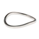 BANGLE S/S 4mm SOLID H/MADE