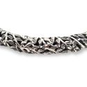BANGLE S/S HINGED FILIGREE