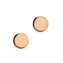 EARRINGS S/S RGP CIRCLE STUDS